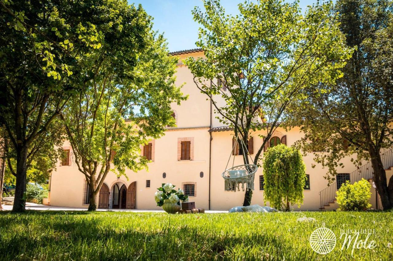 Вилла Borgo Delle Mole Сполето Экстерьер фото